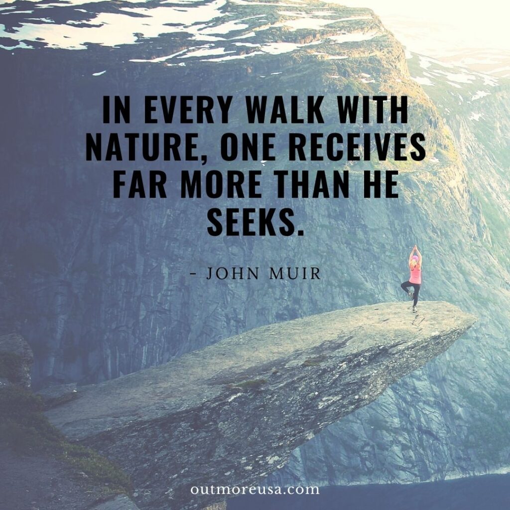 125 Sensational Hiking Quotes with Images for Pinterest and Instagram